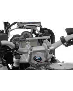 GPS Anbauadapter BMW R1250GS/ R1250GS Adventure/ R1200GS ab 2013/ R1200GS Adventure ab 2014 auf Lenkerklemmung Anbauadapter / GPS-Halter / Navi-Halter Navigationsgerätehalter