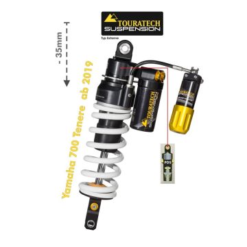 Touratech Suspension Tieferlegung -35mm Yamaha 700 Ténéré (2019-2024), Typ Extreme