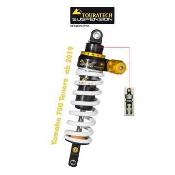 01-632-5860-0 Touratech Suspension Federbein fuer Yamaha 700 Tenere (2019-2024), Typ Level2